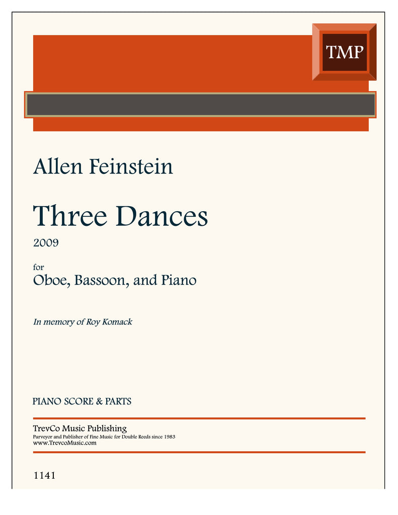 Feinstein, Allen % Three Dances - OB/BSN/PN