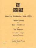 Couperin, François % Twelve Duets (performance score) - 2BSN