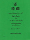 Grieg, Edvard % Lyric Suite, op. 86 - BSN/PN