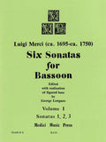 Merci, Luigi % Six Sonatas, op. 3, V1 (1-3) - BSN/PN