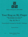 Schumann, Robert % Your Ring On My Finger - BSN/PN