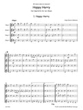 Warner-Buhlmann, Helga % Happy Harry (score & parts) - 4OB