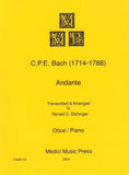 Bach, C.P.E. % Andante - OB/PN