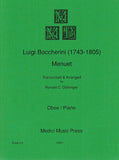 Boccherini, Luigi % Menuet - OB/PN