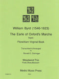 Byrd, William % The Earle of Oxford's Marche (score & parts) - FL/OB/BSN