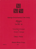 Druschetzky, Georg  % Allegro from "Trio #18" - OB/PN