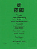 Collection % Twelve 17th & 18th Century Duets, V3 (performance score) - 2OB