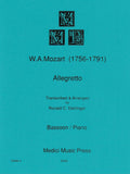 Mozart, Wolfgang Amadeus % Allegretto - BSN/PN