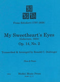 Schubert, Franz % My Sweetheart's Eyes, op. 14 - OB/PN