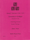 Telemann, Georg Philipp % Concerto in G major - OB/PN