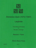 Zipoli, Domenico % Larghetto - BSN/PN