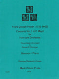 Haydn, Franz Joseph % Concerto #1 in D Major - BSN/PN