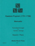 Pugnani, Gaetano % Menuetto - BSN/PN