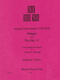 Druschetzky, Georg % Allegro from "Trio #11"-BSN/PN