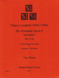 Locatelli, Pietro % Six Sonatas Op 4 V1 (1-3) (performance score)- 2OB
