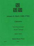 Bach, J.S. % Canzona - OB/PN
