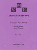 Bach, J.S. % Fantasie in C Major BWV 570 - OB/PN