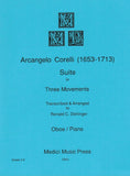 Corelli, Arcangelo % Suite in Three Movements - OB/PN