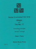 Druschetzky, Georg  % Allegro from "Trio #17"-OB/PN