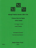 Handel, Georg Friedrich% Chorus from "Julius Caesar" (score & parts) - WW4