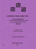 Bach, J.S. % Aria "The Quarrel Between Phoebus and Pan" BWV 201 (score & parts) - WW4