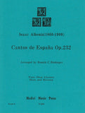 Albeniz, Isaac % Cantos de Espana, op. 232 (score & parts) - WW5