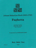 Bach, J.S. % Fughetta (score & parts) - WW5