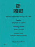 Bach, W.F. % Grave (score & parts) - WW5