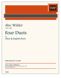 Wilder, Alec % Four Duets (performance scores) - OB/EH