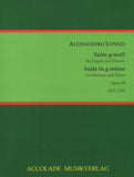 Longo, Alessandro % Suite in g minor, op. 69 - BSN/PN