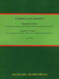 Zenetti, Leopold von % Septet in E Major (score & parts) - CL/HN/BSN/VLN/VLA/VC/DB