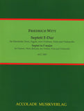 Witt, Friedrich % Septet (score & parts) - CL/BSN/HN/STG4