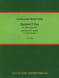 Kreutzer, Conradin % Quintet in F (score & parts) - WW5
