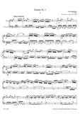 Schiringer, Carl % Four Sonatas (score & parts) - BSN/VC or 2BSN
