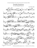 Platt, Russell % Sunday Variations (2022) -SOLO BSN