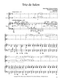 Grandval, Marie Clemence de % Trio de Salon (score & parts) (Lyman) - OB/BSN/PN