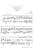 Pierne, Gabriel % Solo de Concert, op. 35 - BSN/PN