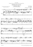 Pierne, Gabriel % Prelude de Concert on a Theme of Purcell, op. 53 - BSN/PN
