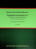 Brandl, Johann Evangelist % Symphonie Concertante #2 in C - BSN/PN