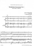 Brandl, Johann Evangelist % Symphonie Concertante #2 in C - BSN/PN