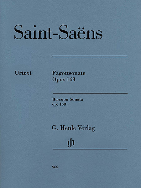 Saint-Saens Sonata Cover