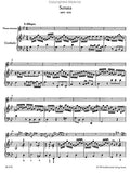 Bach, J.S. % Sonata in g minor BWV1020 - OB/PN or FL/PN (Basso Continuo)