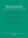 Telemann, Georg Philipp % 12 Methodical Sonatas, V1 - OB/PN (Basso Continuo)