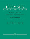 Telemann, Georg Philipp % 12 Methodical Sonatas, V4 - OB/PN (Basso Continuo)