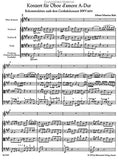 Bach, J.S. % Concerto in A Major, BWV 1055 (score & set) - OB d'AMORE/ORCH or OB/ORCH