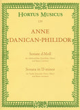 Danican-Philidor, Anne % Sonata in d minor-OB/PN (Basso Continuo)