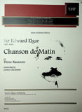 Elgar, Sir Edward % Chanson de Matin (Glickman)(score & parts) -3BSN