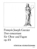 Garnier, Joseph-Francois % Duo Concertante, op. 4, #4 - OB/BSN