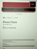 Lussier, Mathieu % Deux Duos, op. 54 - BSN/CEL