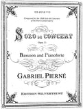 Pierne, Gabriel % Solo de Concert - BSN/PN